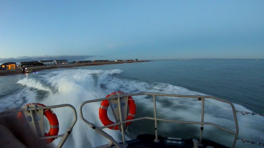 Small inflatable boat